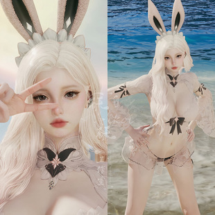 秒发 永恒之塔2捏脸熊思思台服韩服魔族天族通用女 babe成女