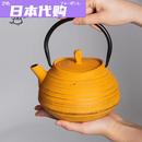 日本铁壶茶具铸铁创意摆件彩色茶壶家用泡茶烧水铸铁壶 日本购FS