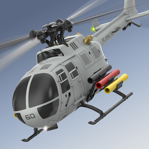 BO105S遥控像真直升机智能悬停光流航模型儿童玩具遥控飞机C186S