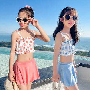 厂家直营5 儿童泳衣2025新款 9岁中小童女学生泳装 5折清仓