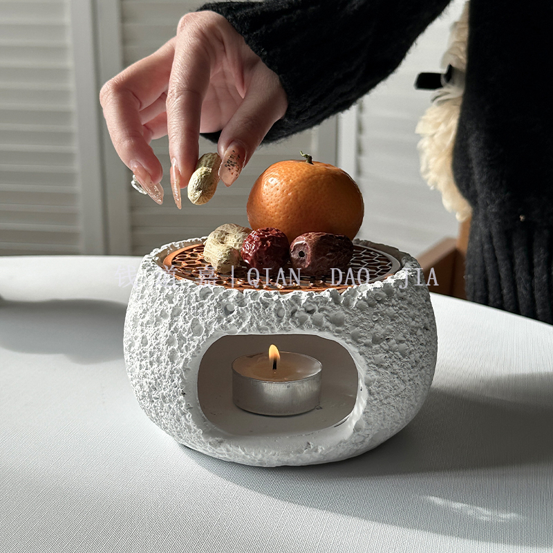 钱道嘉玻璃馆纯色简约烤炉