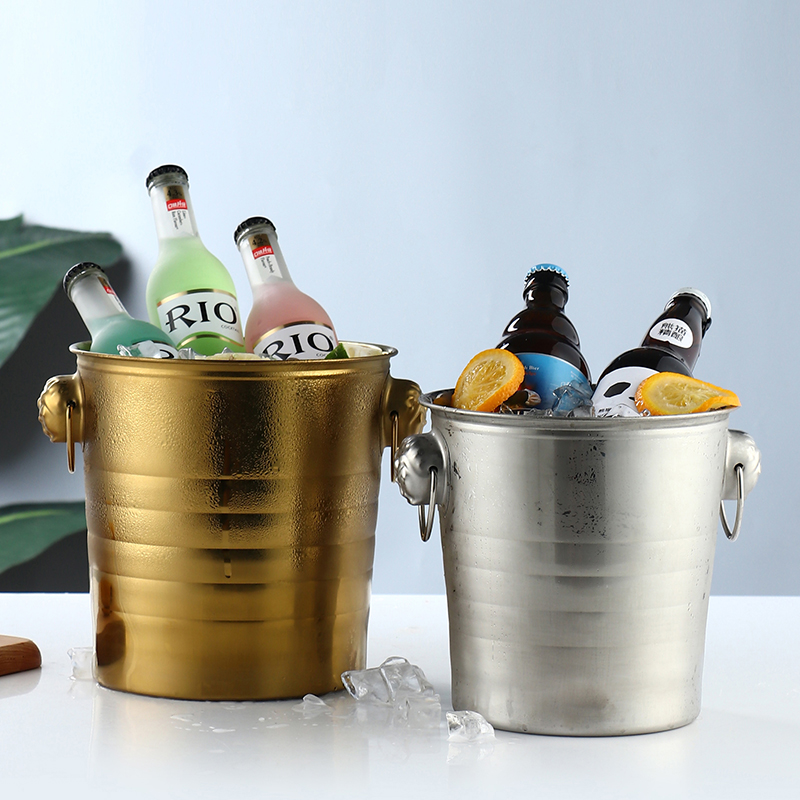 加厚不銹鋼虎頭冰桶KTV酒吧會所