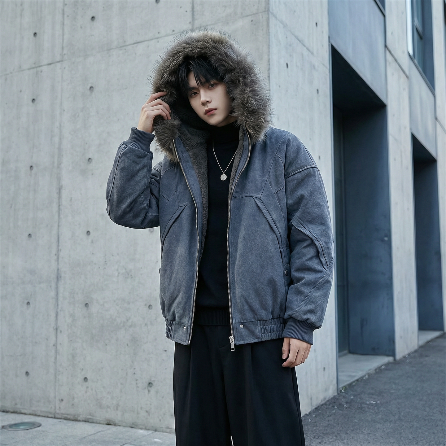 现货冬季座山雕加绒加厚外套重磅帆布水洗棉服夹克M3957-P148，男装夹克，星座1017