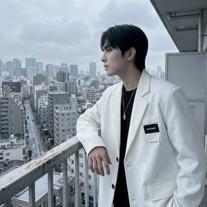 现货休闲西服男春秋宽松大码潮高级感痞帅外套西装 JK342-P98，男装西服套装，星座1017