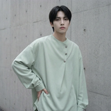 现货新中式痞帅衬衣高级感小香风衬衫微闪潮流痞帅衬衣A903-P68，男装衬衫，星座1017