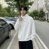 新款现货2026年新款现货堆堆领宽松长袖卫衣CR122-P68，男装卫衣，星座1017