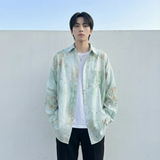 现货男潮ins小众设计感的情侣装衬衣FC12-P48，男装衬衫，星座1017