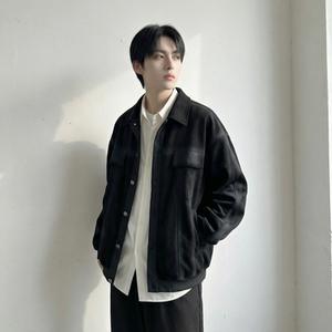 现货 2026春季工装休闲夹克高级感牛仔外套 JK11-P100，男装工装外套，星座1017