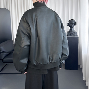 飞行员皮夹克座山雕冬季美式复古短款棉衣外套男棉服 M3581-P148图片
