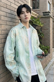 现货男潮ins小众设计感的情侣装衬衣FC12-P48，男装衬衫，星座1017
