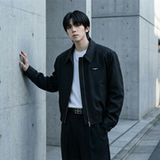 现货2025棒球领短款夹克高级感美式垫肩外套HJ7727-P90X149，男装夹克，星座1017