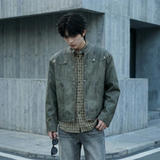 现货2026飞行夹克外套春秋薄款痞帅街头潮牌立领上衣DK568-P118，男装夹克，星座1017