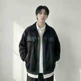 现货2026春季工装休闲夹克高级感牛仔外套JK11-P100，男装工装外套，星座1017