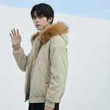 现货冬季座山雕加绒加厚外套重磅帆布水洗棉服夹克M3957-P148，男装夹克，星座1017