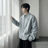 现货2026飞行夹克外套春秋薄款痞帅街头潮牌立领上衣DK568-P118，男装夹克，星座1017