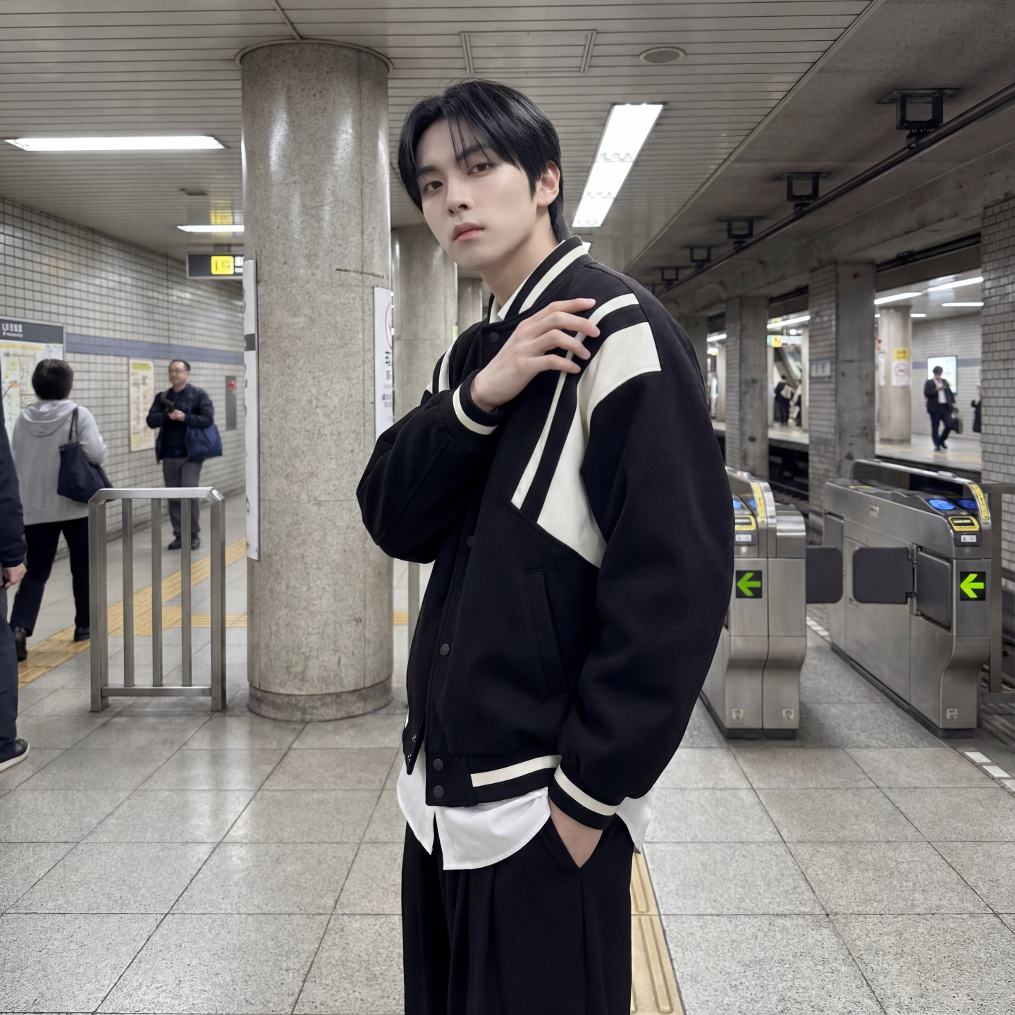 现货撞色美式复古夹克棒球服流行外套W0023-P88控118加绒P100,男装夹克,星座1017