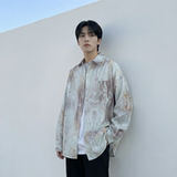 现货男潮ins小众设计感的情侣装衬衣FC12-P48，男装衬衫，星座1017