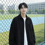现货灯芯绒高级感长袖衬衫男休闲衬衣外套C963-P48，男装衬衫，星座1017