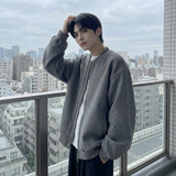 现货2026日系痞帅华夫格宽松休闲棒球立领夹克衫外套NK828-P89，男装夹克，星座1017