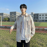 现货男潮ins小众设计感的情侣装衬衣FC12-P48，男装衬衫，星座1017