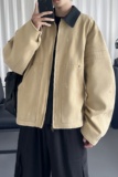 现货美式复古做旧水洗工装巴恩风夹克外套上衣潮G2391-P128，男装夹克，星座1017