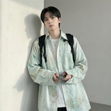 现货男潮ins小众设计感的情侣装衬衣FC12-P48，男装衬衫，星座1017