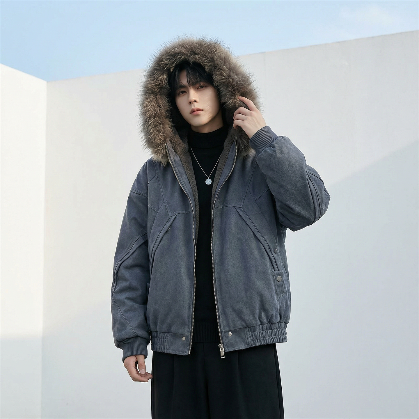 现货冬季座山雕加绒加厚外套重磅帆布水洗棉服夹克M3957-P148，男装夹克，星座1017