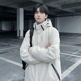 2026春款流行冲锋衣工装连帽美式高街休闲外套AK03-P68，男装夹克，星座1017