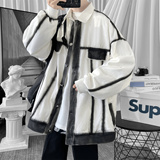 现货2026春季工装休闲夹克高级感牛仔外套JK11-P100，男装工装外套，星座1017