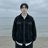 现货2026春季工装休闲夹克高级感牛仔外套JK11-P100，男装工装外套，星座1017