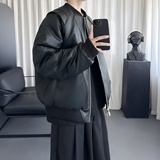 新品简约短款设计bomber外套Y0502-P138，男装棉衣，星座1017