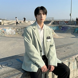 现货休闲西服男春秋宽松大码潮高级感痞帅外套西装 JK342-P98,男装西服套装,星座1017, 现货休闲西服男春秋宽松大码潮高级感痞帅外套西装 JK342-P98,男装西服套装,星座1017,