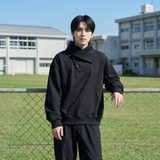 新款现货2026年新款现货堆堆领宽松长袖卫衣CR122-P68，男装卫衣，星座1017