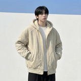 现货加绒加厚外套男潮重磅帆布水洗棉服夹克Y307-P138，男装夹克，星座1017