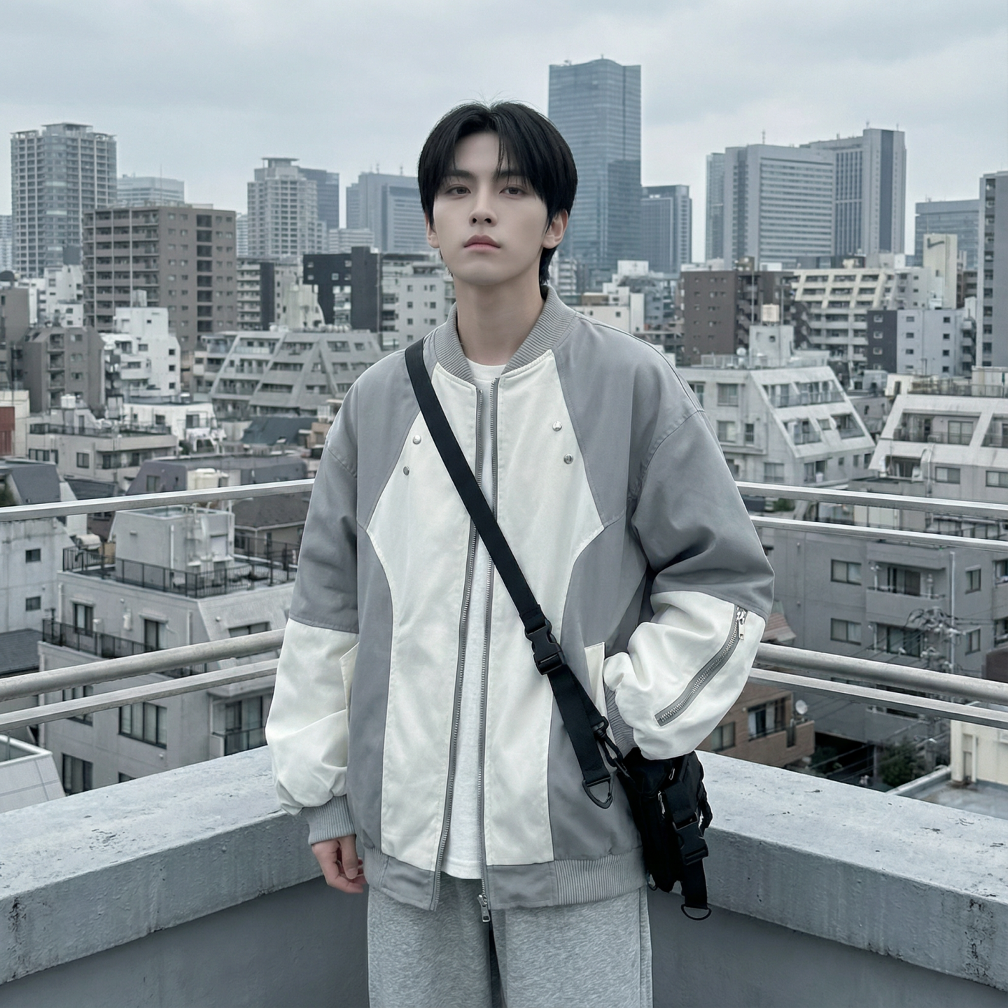 现货休闲百搭撞色拼接棒球服美式复古夹克JK830-P80,男装夹克,星座1017
