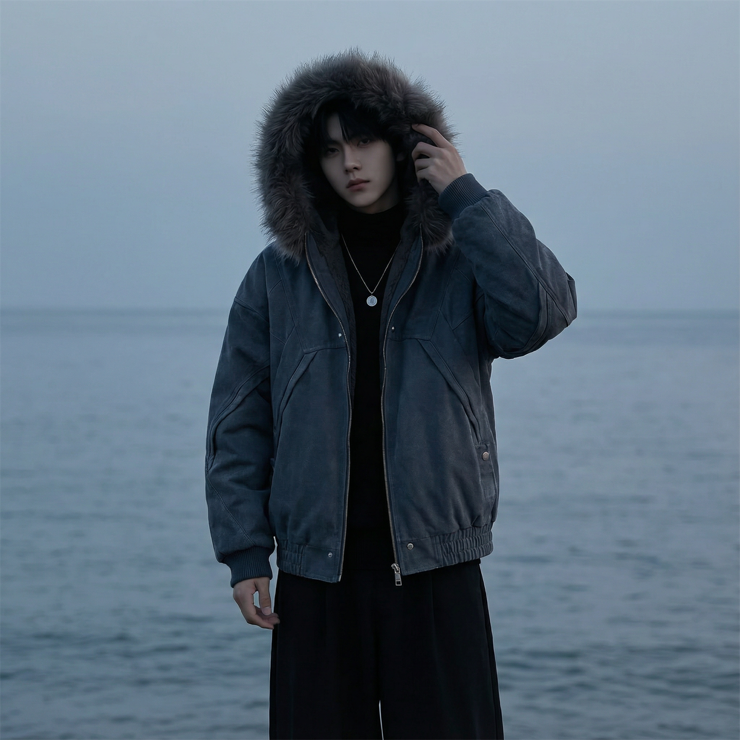 现货冬季座山雕加绒加厚外套重磅帆布水洗棉服夹克M3957-P148，男装夹克，星座1017