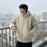 现货加绒加厚外套男潮重磅帆布水洗棉服夹克Y307-P138，男装夹克，星座1017