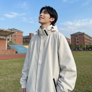 2026春款流行冲锋衣工装连帽美式高街休闲外套 AK03-P68，男装夹克，星座1017