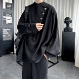 现货高级感小香风衬衫小众微闪潮流痞帅衬衣AS903-P68，男装衬衫，星座1017