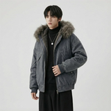 现货冬季座山雕加绒加厚外套重磅帆布水洗棉服夹克M3957-P148，男装夹克，星座1017