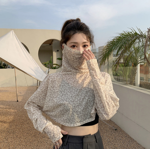 夏季骑电动车防晒袖套女防紫外线网红冰袖防晒衣开车神器透气披肩