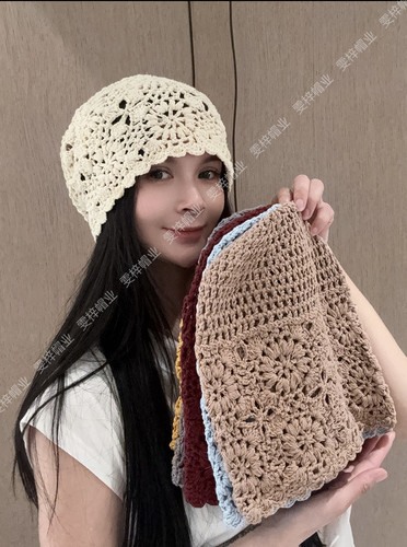 出游堆堆帽女休闲春夏秋