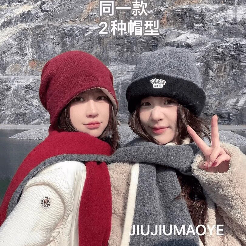 M��56-58cm�� Ħ��ɫ ����ë��ñ��Ů���д��ﶬ 23.6Ԫ