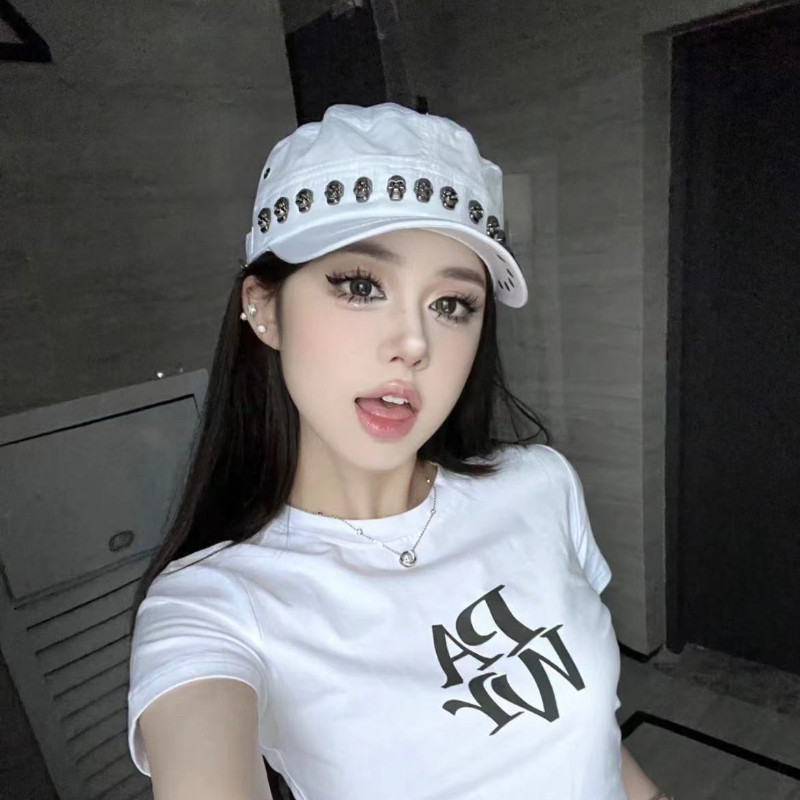 辣妹百搭鸭舌帽，女，夏