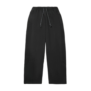 中国李宁卫裤男款2025新款冬运动长裤黑色百搭爆款休闲裤AKLW115