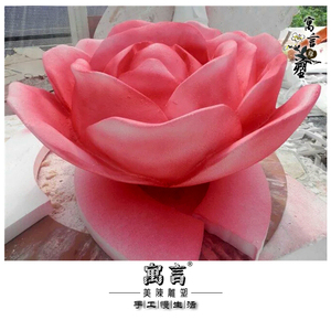 促欧式婚礼玫瑰花泡沫雕塑花浮雕拱门荷花订做婚庆婚礼舞台布置道