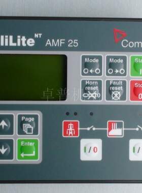 AMF25捷克科迈InteliLite原装控制器 柴油机组液晶显示器 控制屏