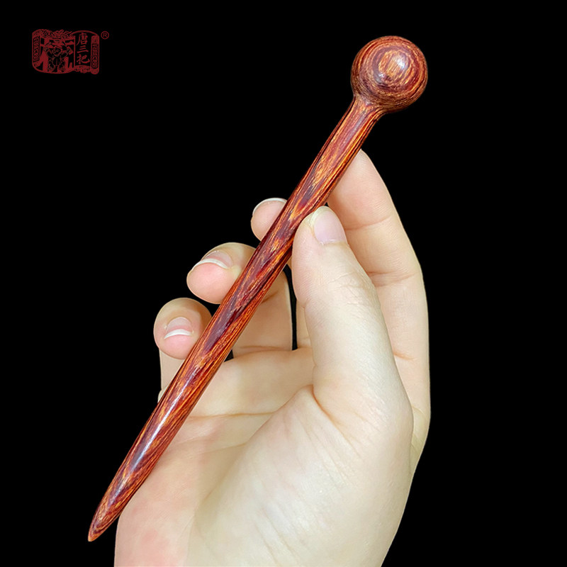 唐三把小叶黄杨糖果发簪可爱大棒棒糖盘发簪简约日常半盘丸子头