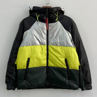 Kappa卡帕女款 连帽保暖羽绒服防风防水加厚防寒面包服K0A82YY89G