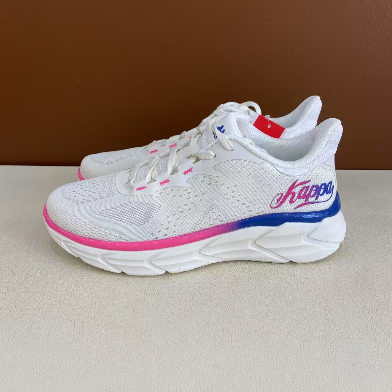 Kappa卡帕轻质跑鞋新款女款运动鞋反光夜跑鞋休闲旅游鞋K0C65MQ01